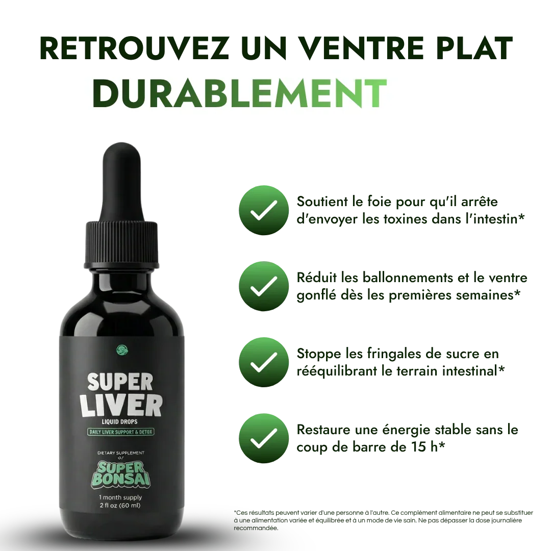Super Liver — Retrouvez un ventre plat durablement