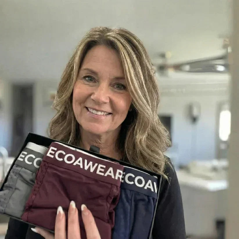 ECOAWEAR® | Lot de 5 boxers en bambou + Recevez 7 paires supplémentaires GRATUITES